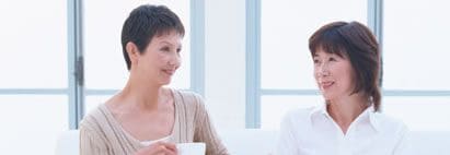 のんびりしている人